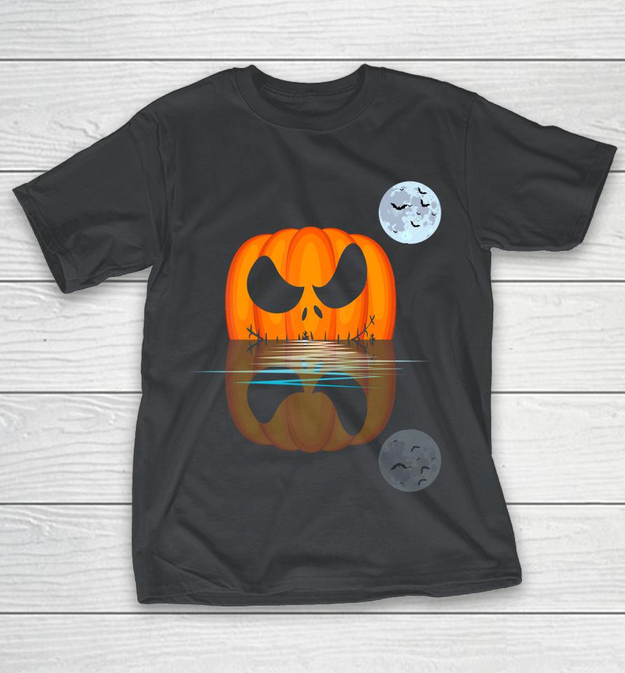 Adult Pumpkin Costume For Halloween Funny Scary Shirts