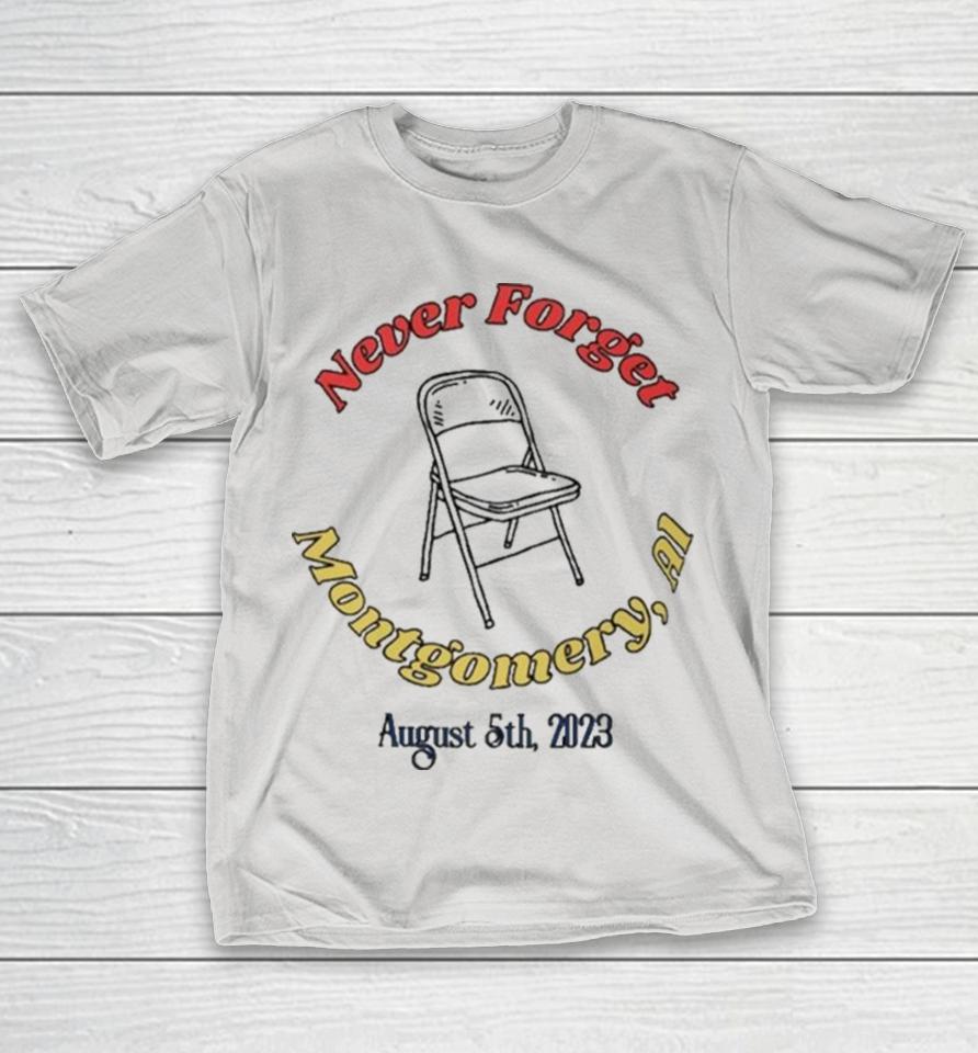 Alabama Folding Chair Never Montgomery, AL August 5th, 2023