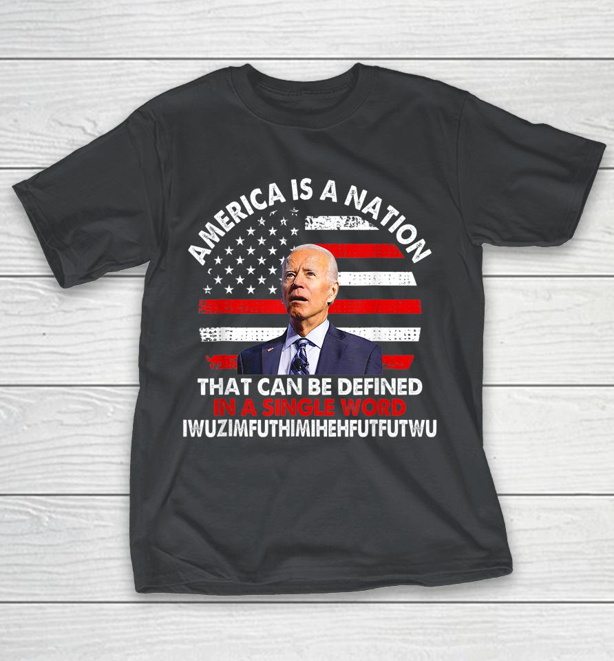 America Is A Nation That Can Be Defined In Single Word Biden Shirts