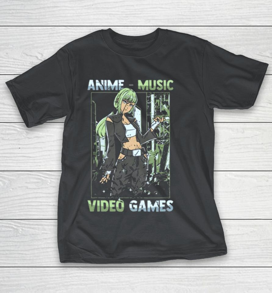 Anime Kawaii Otaku Girl Video Games Shirts