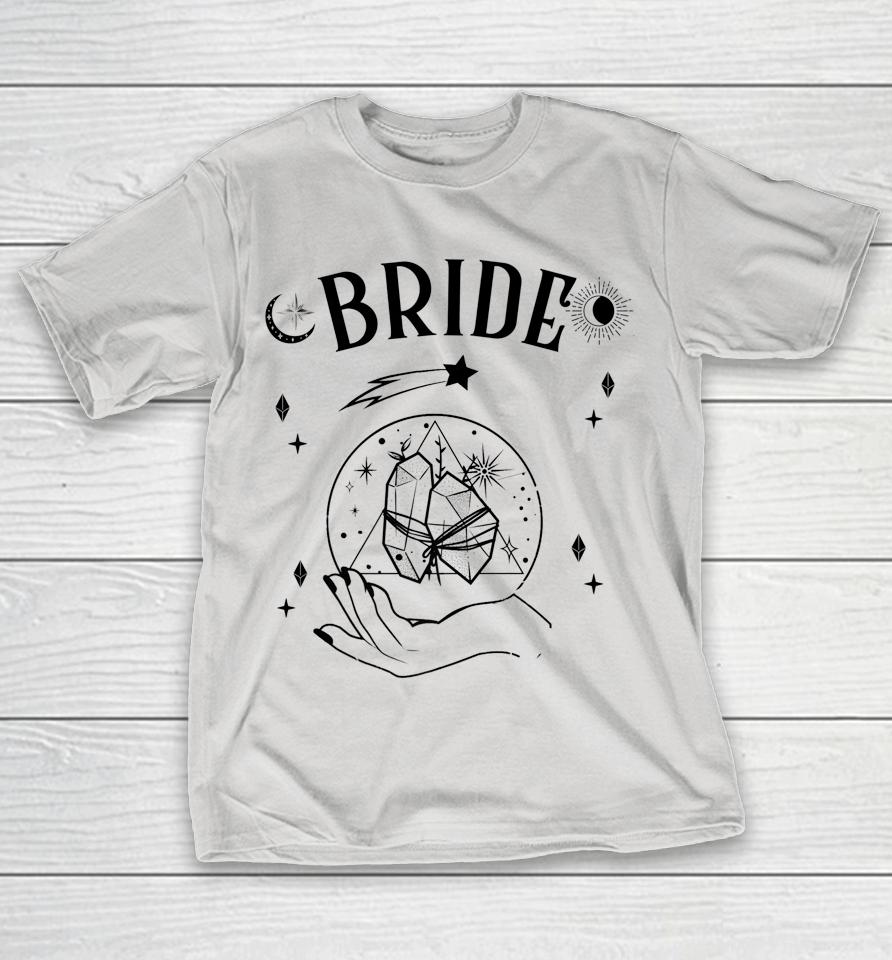 Boho Mystic Tarot Celestial Bachelorette Bride Bridesmaid Shirts