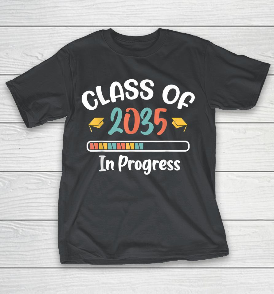 Class Of 2035 Grow With Me First Day Of School Graduation Shirts