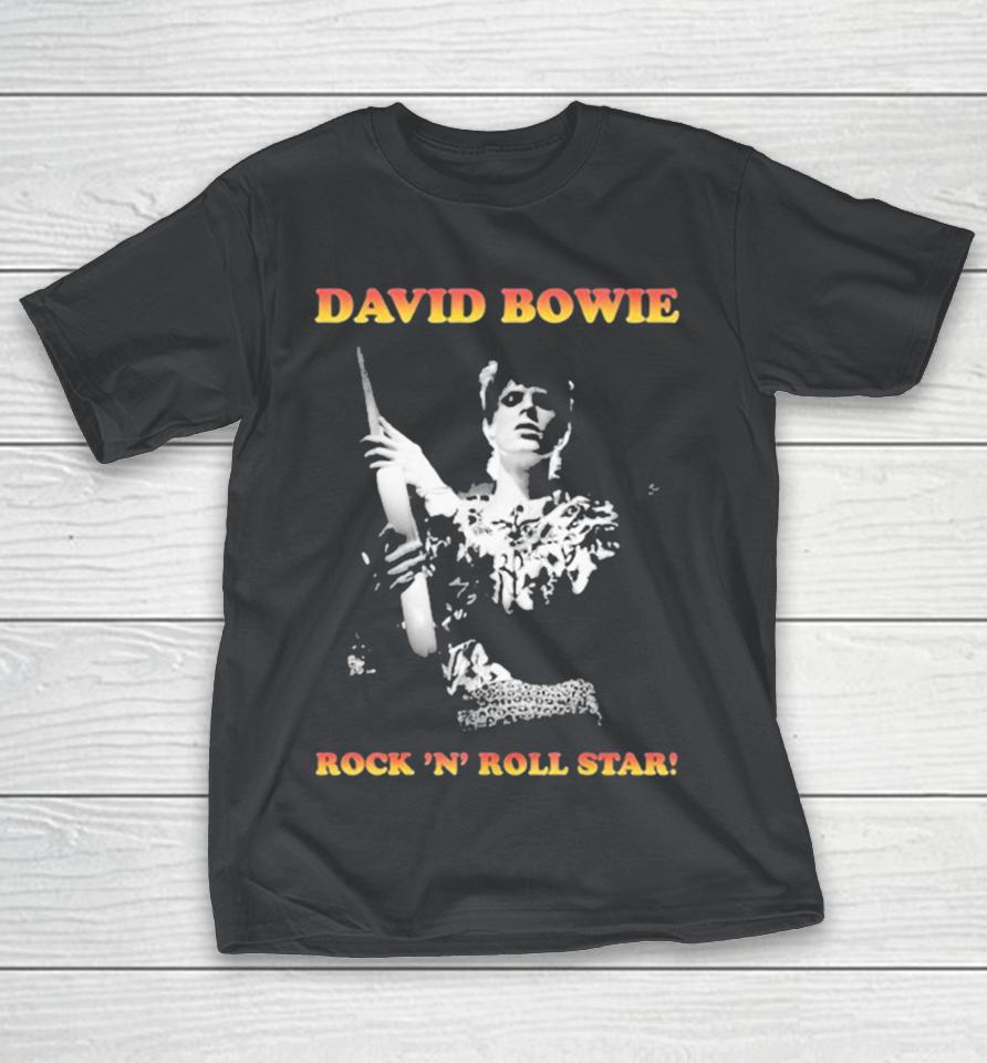 David Bowie Rock N Roll Star Shirts