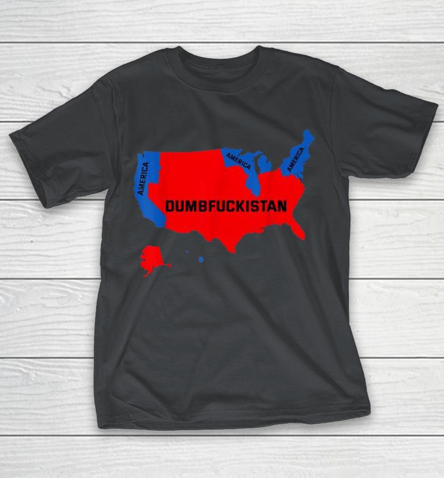 Election Map 2024 United States Of America Dumbfuckistan Shirts