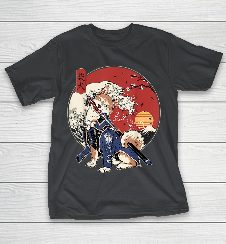 Gift For Japanese Friends Family Shiba Samurai Ninja General Shirts