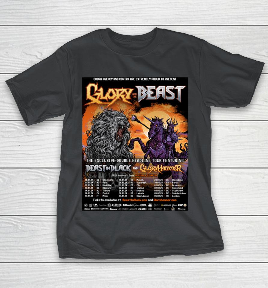 Glory and the Beast Tour 2024 Shirts YummyTee