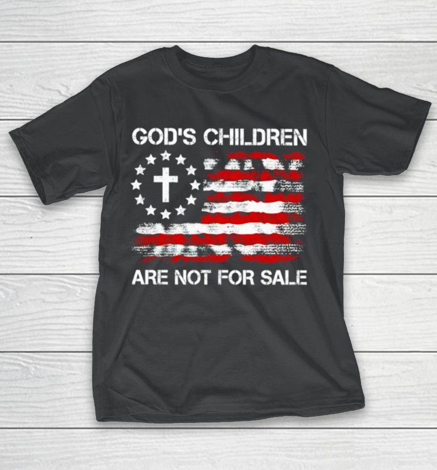 God’s children are not for sale USA flag Shirts