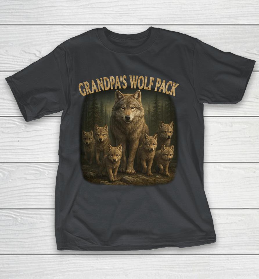 Grandpa's Wolf's Pack Shirts