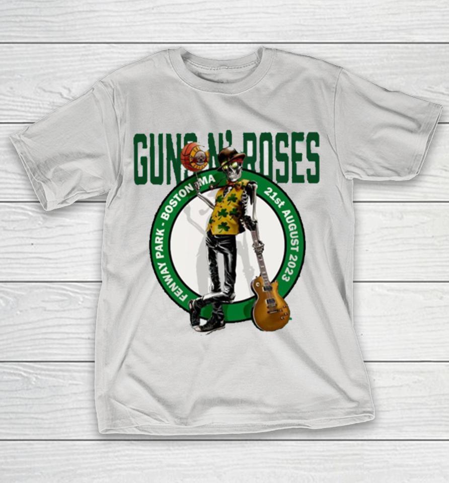 Guns N Roses Fenway Park Boston MA 21st August 2023 World Tour Unique Shirts