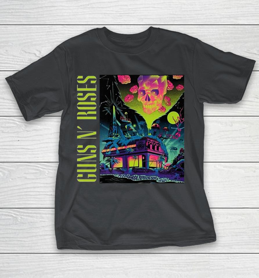 Guns N Roses World Tour August 18th 2023 Pittsburgh Pennsylvania Unique Shirts