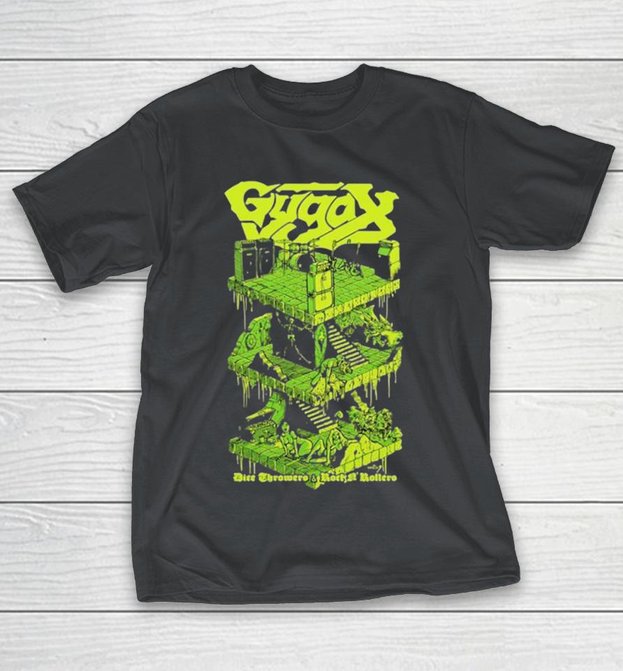 Gygax Dice Throwers & Rock N’ Rollers Shirts