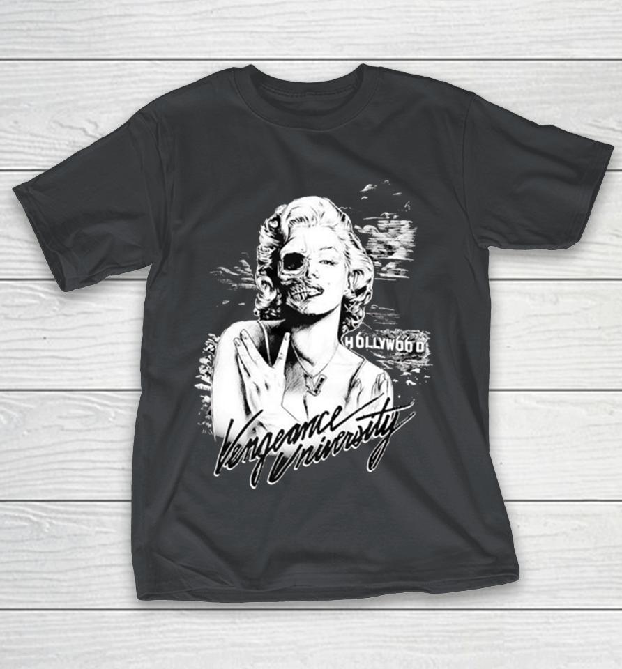 hollywood Vengeance University Marilyn Noir Shirts