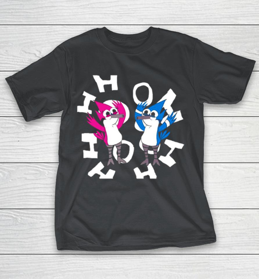 Hoooooo Baby Mordecai And Margareth Regular Show Shirts