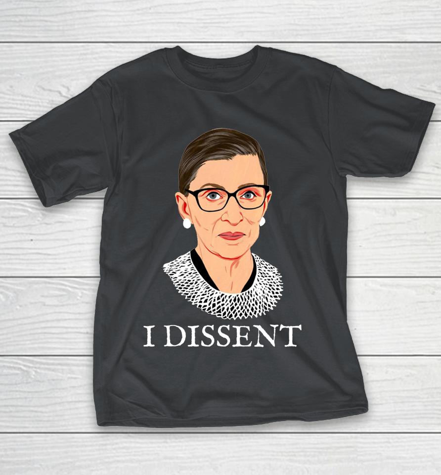 I Dissent Shirt I Dissent Collar RBG For Women I Dissent Shirts