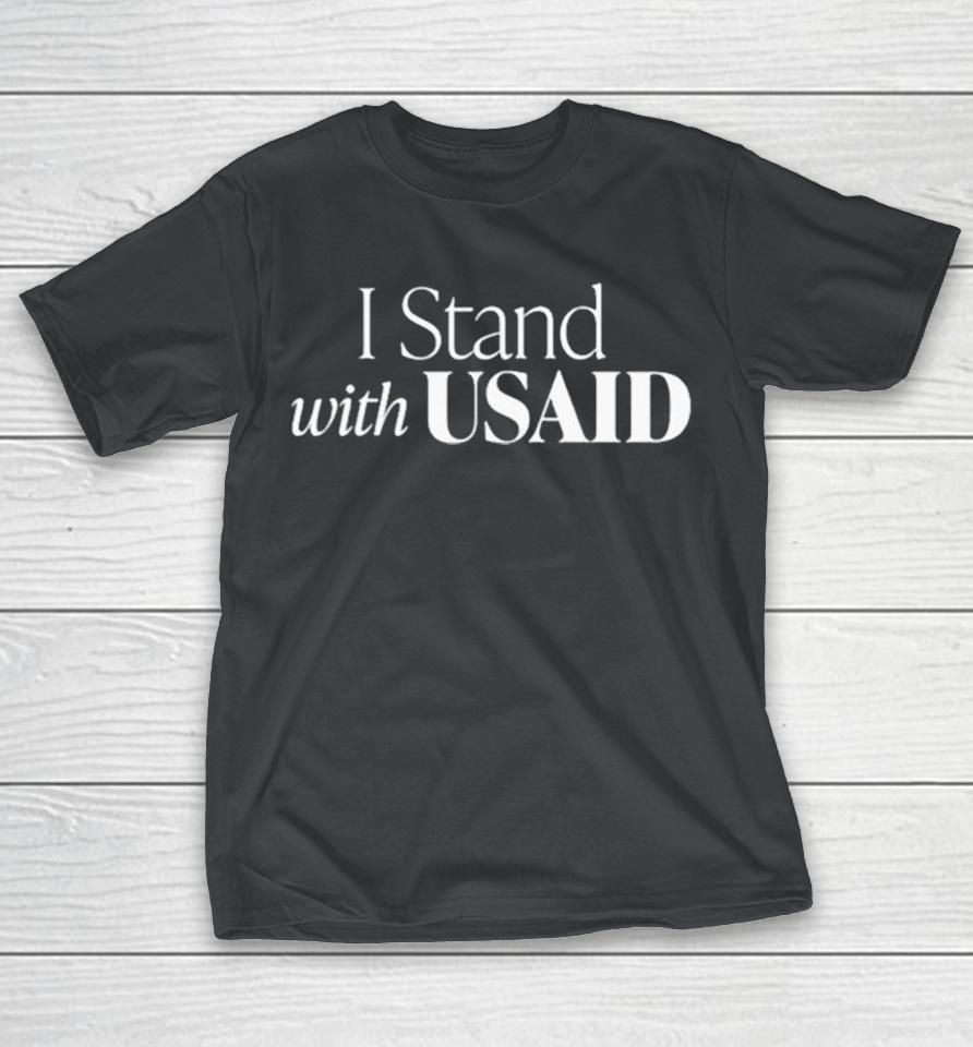 I Stand With USAID Shirts