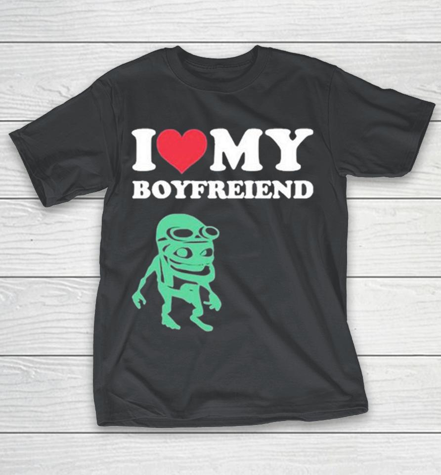 Joey Valence Wearing I Love My Boyfriend Shirts