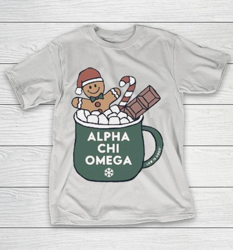 Life Is Good Alpha Chi Omega Holiday 2024 Shirts