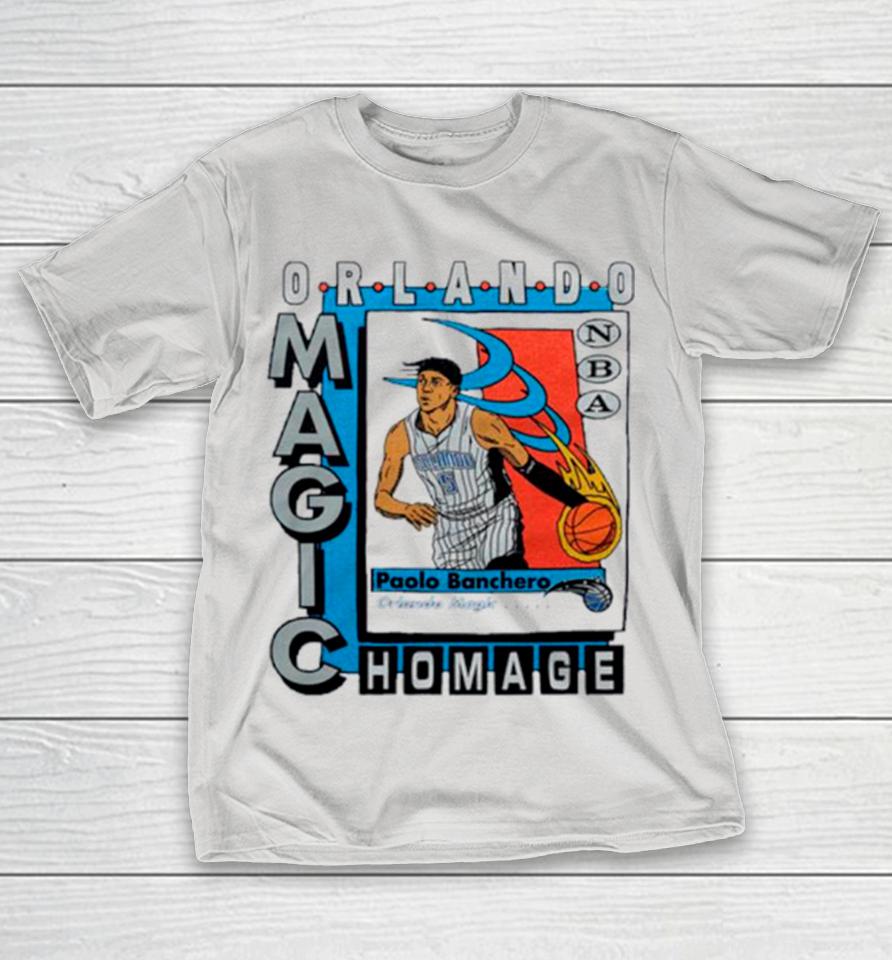Orlando Magic Trading Card Paolo Banchero NBA Player Shirts
