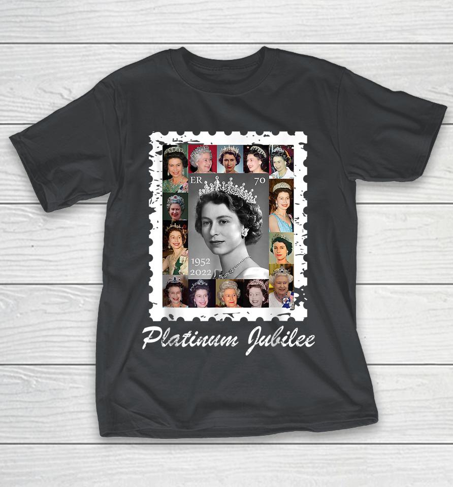 Queen Elizabeths Platinum Jubilee 70 Years Celebration 2022 Shirts