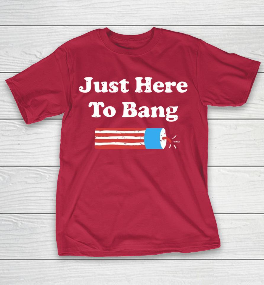 Official Rex Ryan Just Here To Bang Shirts