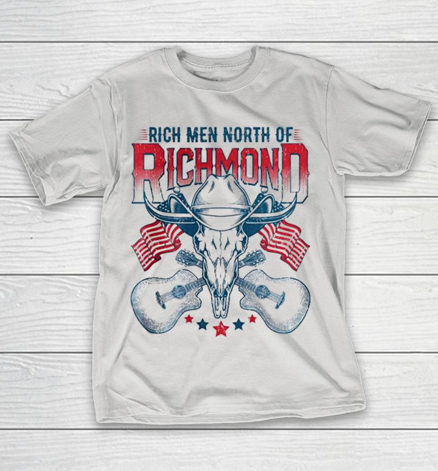 Rich Men North Of Richmond Proud American Bullhead Country Music American Flags 2023 Shirts