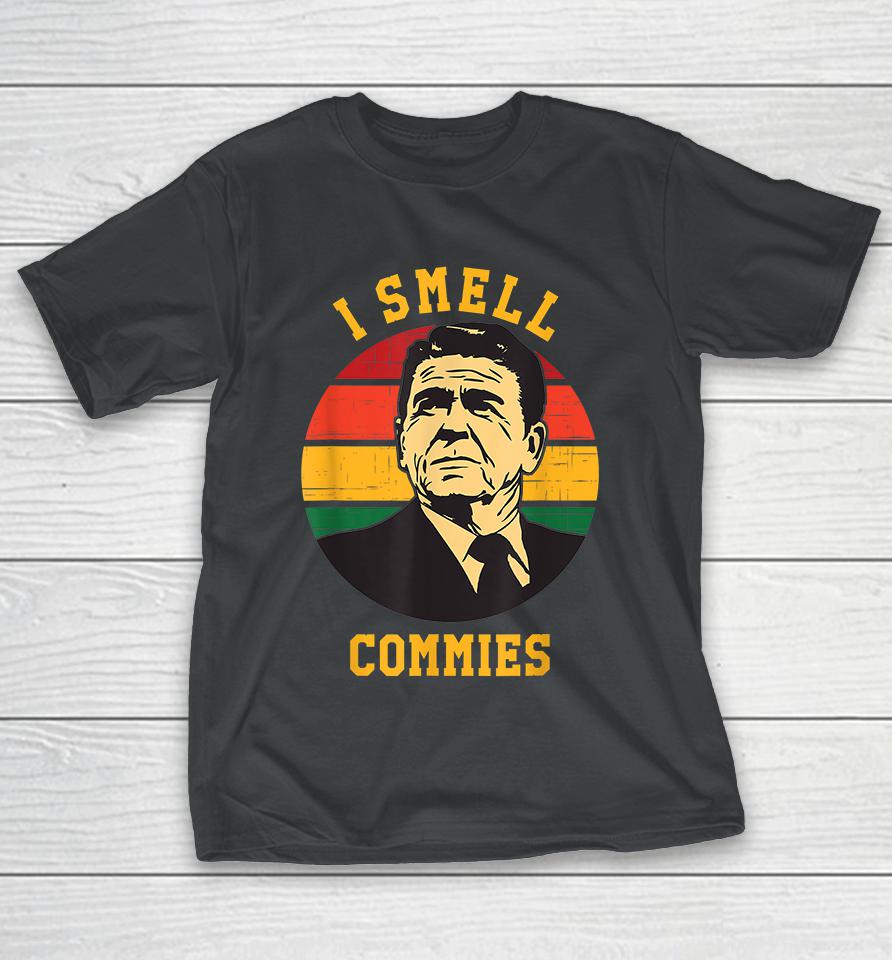 Ronald Reagan I Smell Commies Shirts