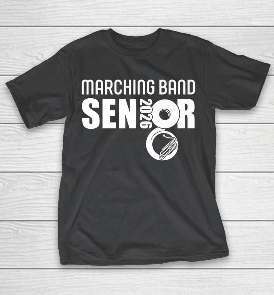 Senior Sousaphone Class of 2026 Marching Band Tuba Shirts