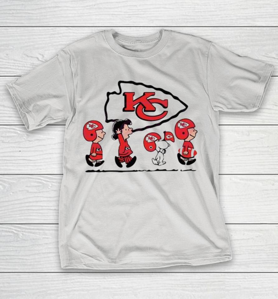 Snoopy The Peanuts Kansas City Chiefs Road 2024 Shirts YummyTee
