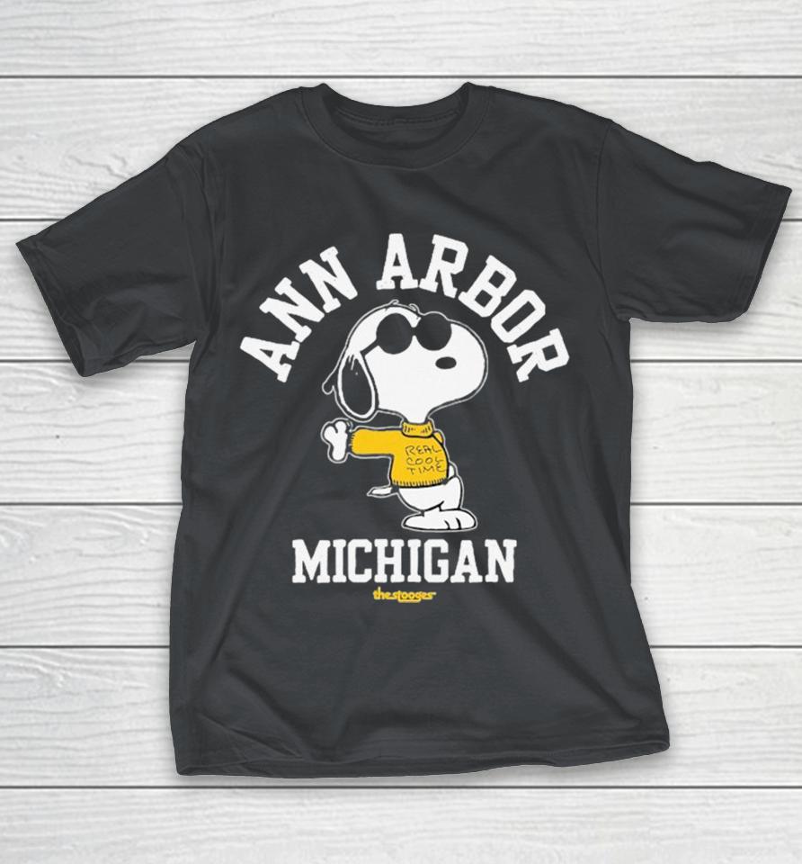 Snoopy The Stooges Ann Arbor Michigan Real Cool Time Shirts