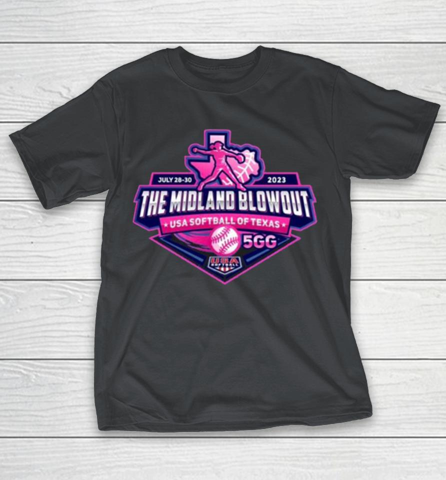 The Midland Blowout USA Softball of Texas 2023 Shirts