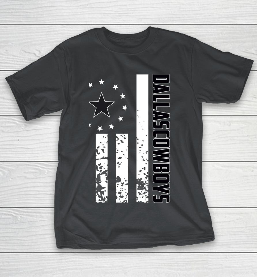 The USA Dallas Cowboys Logo American Flag NFL Shirts