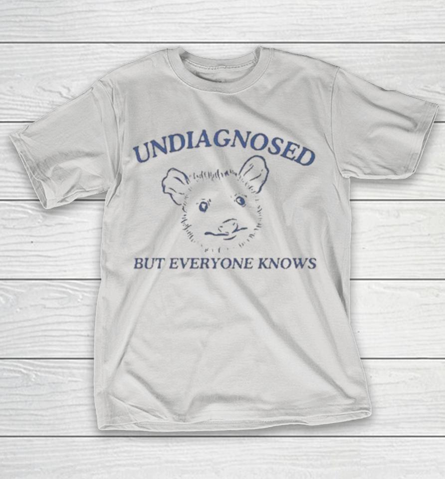 Undiagnosed But Everyone Knows Possum Shirts