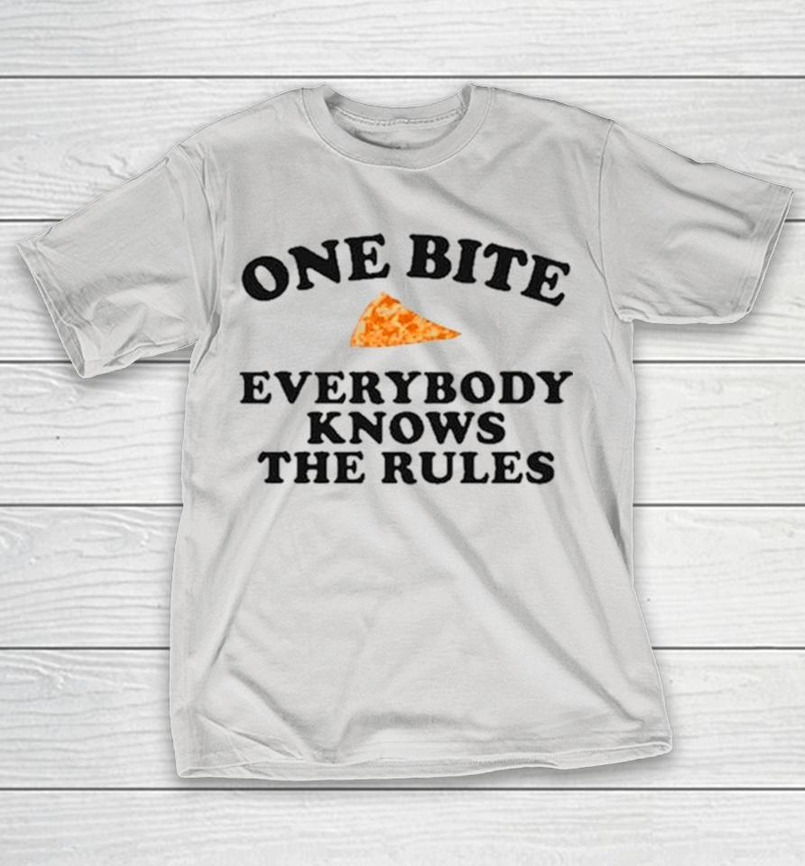 Dave Portnoy One Bite Everyone Knows The Rules Shirts