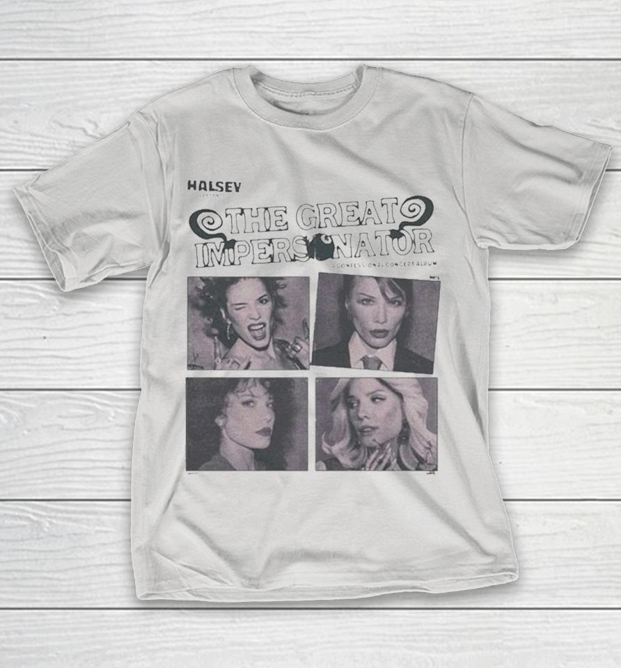 Halsey The Great Impersonator Are They Still Everytime In Every Time Line Album Shirts