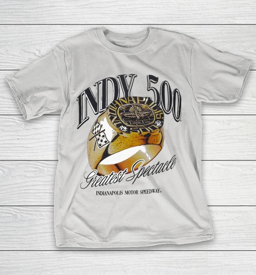 Indianapolis Motor Speedway Indy 500 Greatest Spectacle Ring Shirts