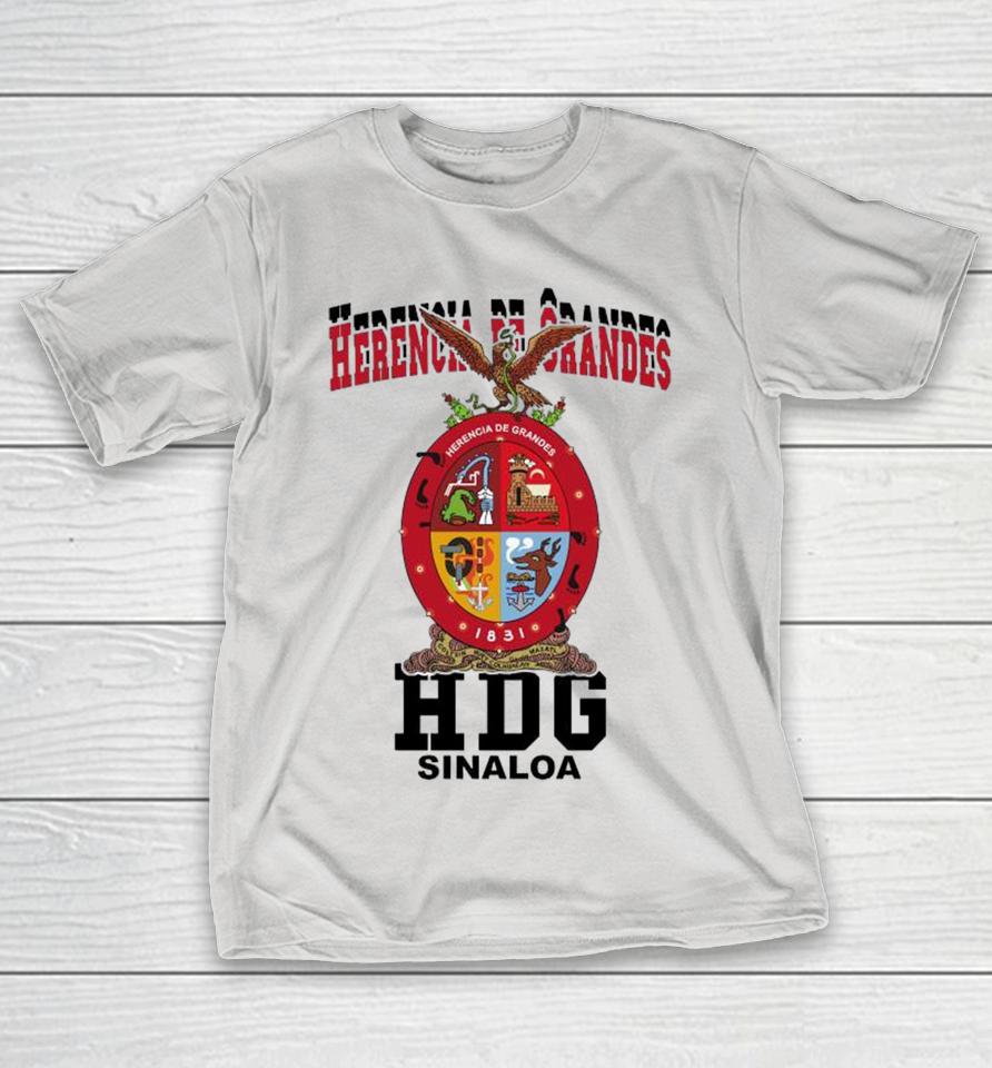 Rancho Humilde Herencia De Grandes HDG Sinaloa Shirts