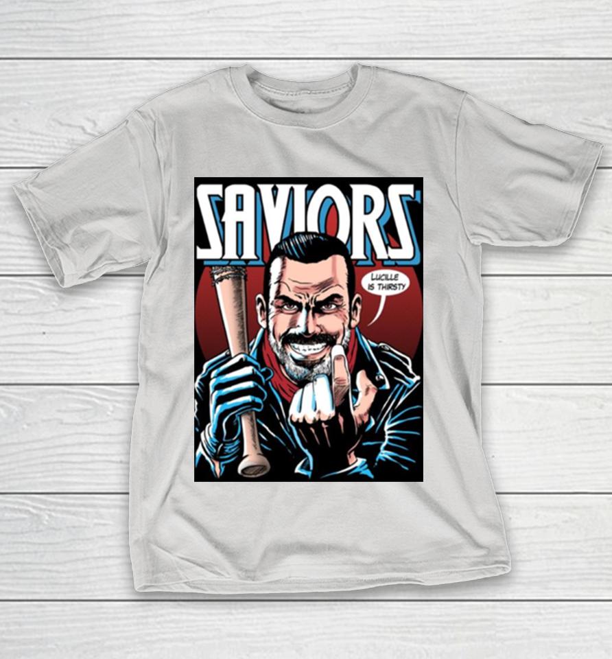 Saviors Cover Page The Walking Dead Negan Shirts