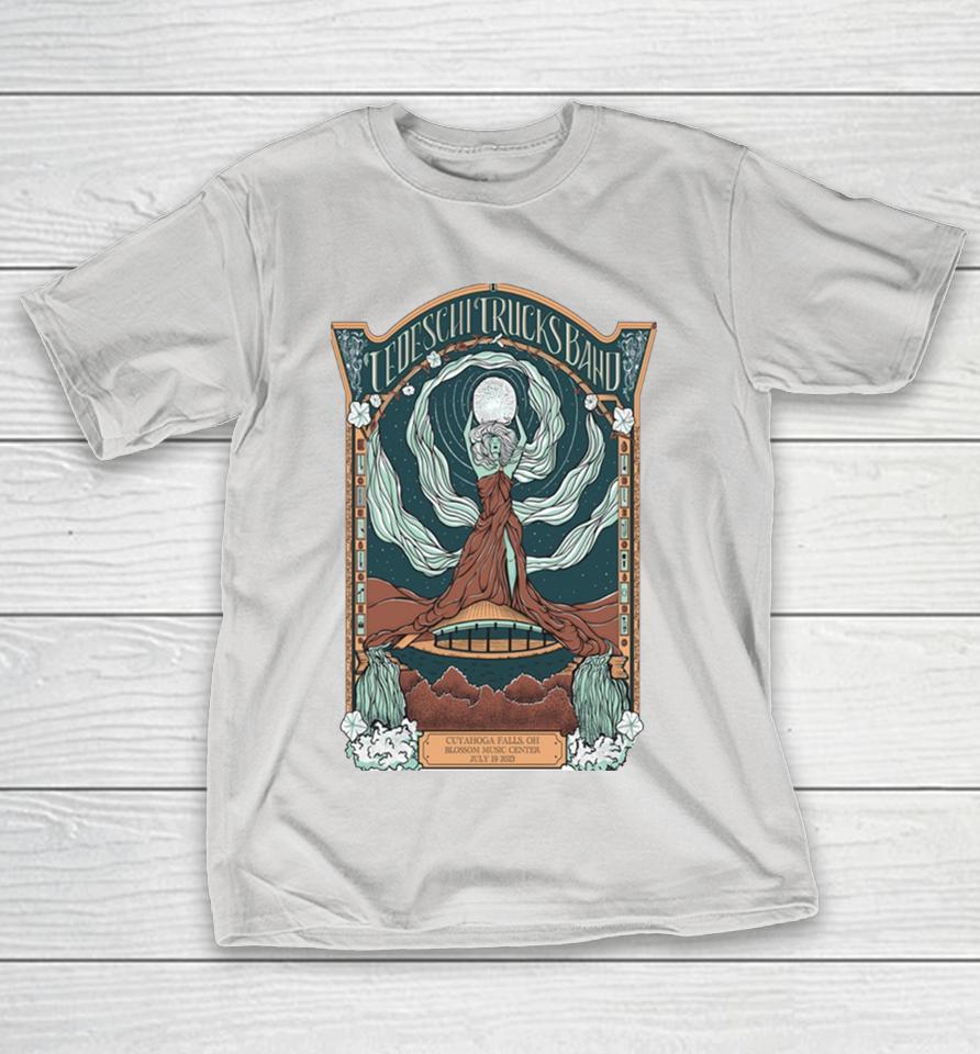 tedeschi Trucks Band Blossom Music Center Cuyahoga Falls OH July 19 2023 Poster Shirts